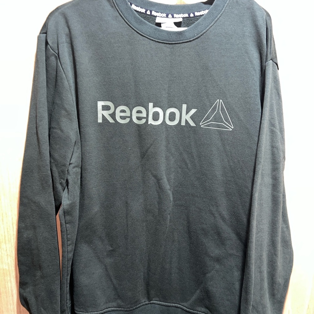 Reebok Men's Dark Green Crewneck Sweater